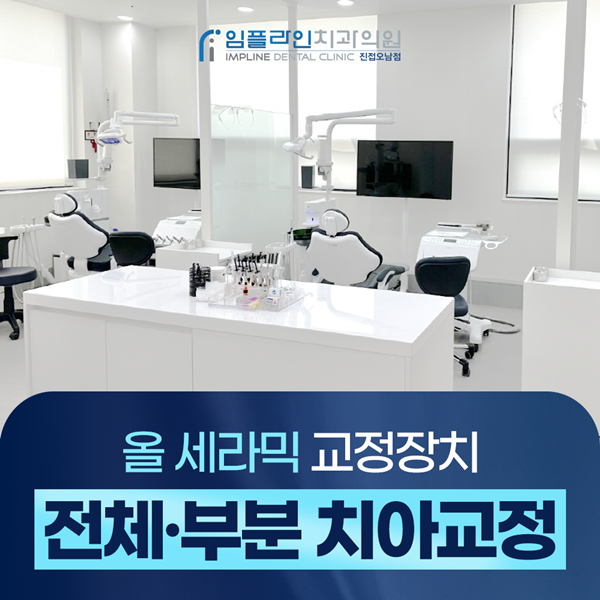 올 세라믹 교정장치 전체·부분 치아교정